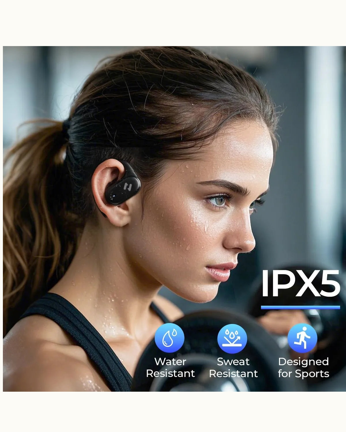 Audifonos Open Ear Inalambricos Conduccion Aerea Havit | 64h