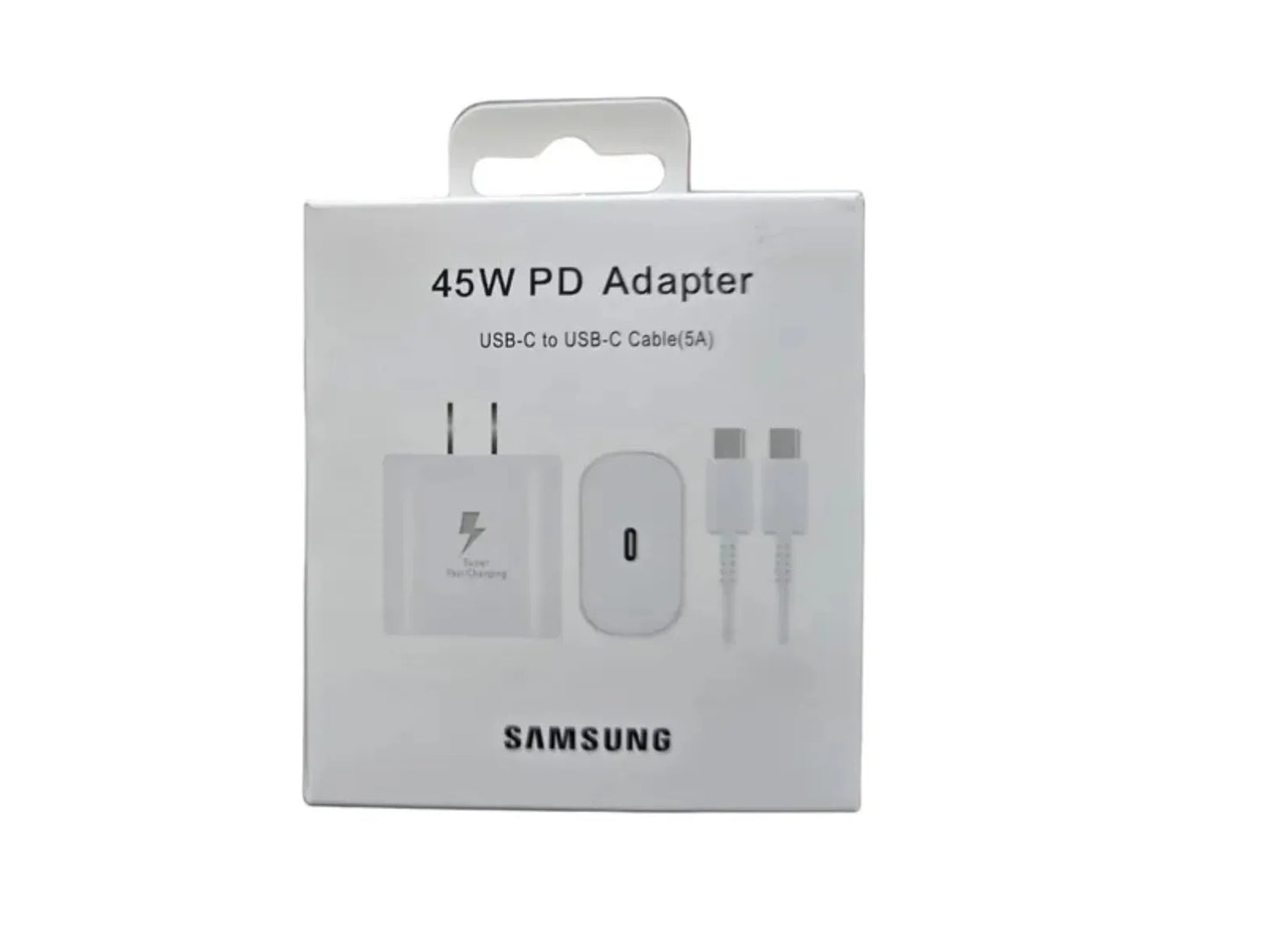 Cargador Cable 5a Ultra Fast 45w Pd Blanco Samsung Original