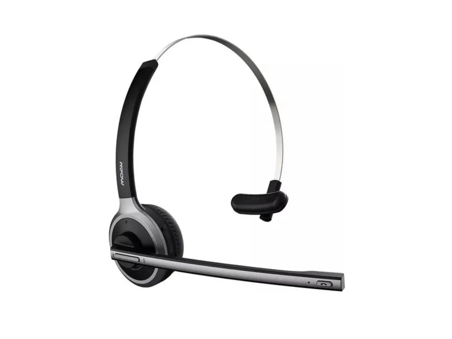 Diadema Mono Auricular Bluetooth Mpow M5 Bh454b 18 Horas Color Plateado