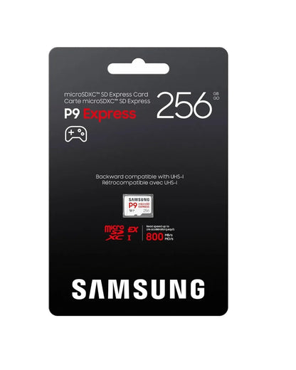 Tarjeta Micro Sdxc 256gb Samsung P9 Para Consolas N.switch 2