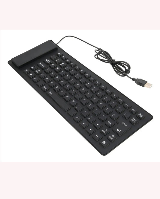 Teclado Portatil resistente al Agua Usb Flexible