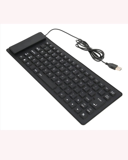 Teclado Portatil resistente al Agua Usb Flexible