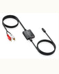 Adaptador Convertidor Audio Analogo A Digital / Rca A Optico