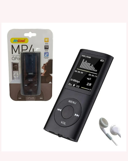 Reproductor MP3 MP4 Andowl Qpod5 1.8” con Radio FM y Pantalla LCD
