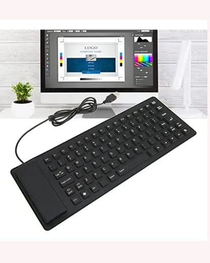 Teclado Portatil resistente al Agua Usb Flexible