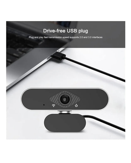 Camara Webcam 2k 2048x1080p Usb Con Mic Videoconferencia K32