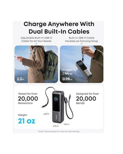 Powerbank Bateria Inalambrica 25000mah 165w Anker