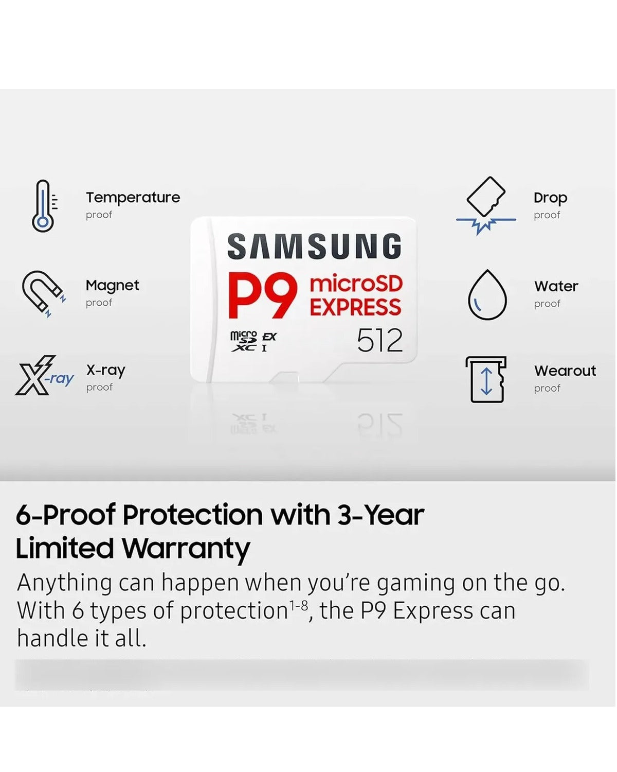 Tarjeta Micro Sdxc 256gb Samsung P9 Para Consolas N.switch 2