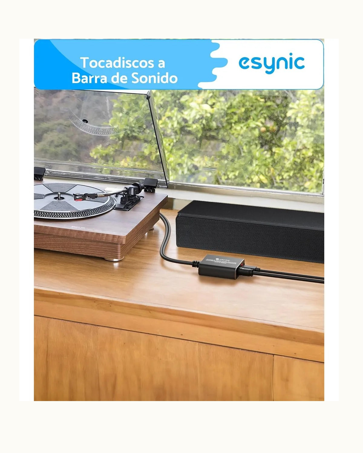Adaptador Convertidor Audio Analogo A Digital / Rca A Optico