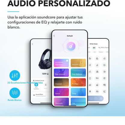 Audifonos Auriculares Bluetooth Anker Anc Soundcore Q20i