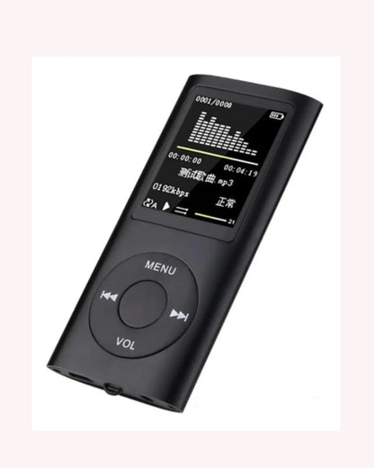 Reproductor MP3 MP4 Andowl Qpod5 1.8” con Radio FM y Pantalla LCD