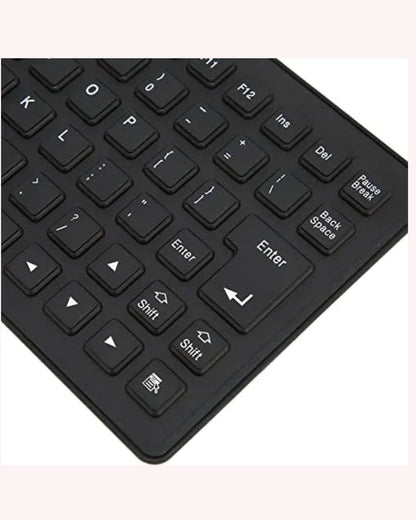 Teclado Portatil resistente al Agua Usb Flexible