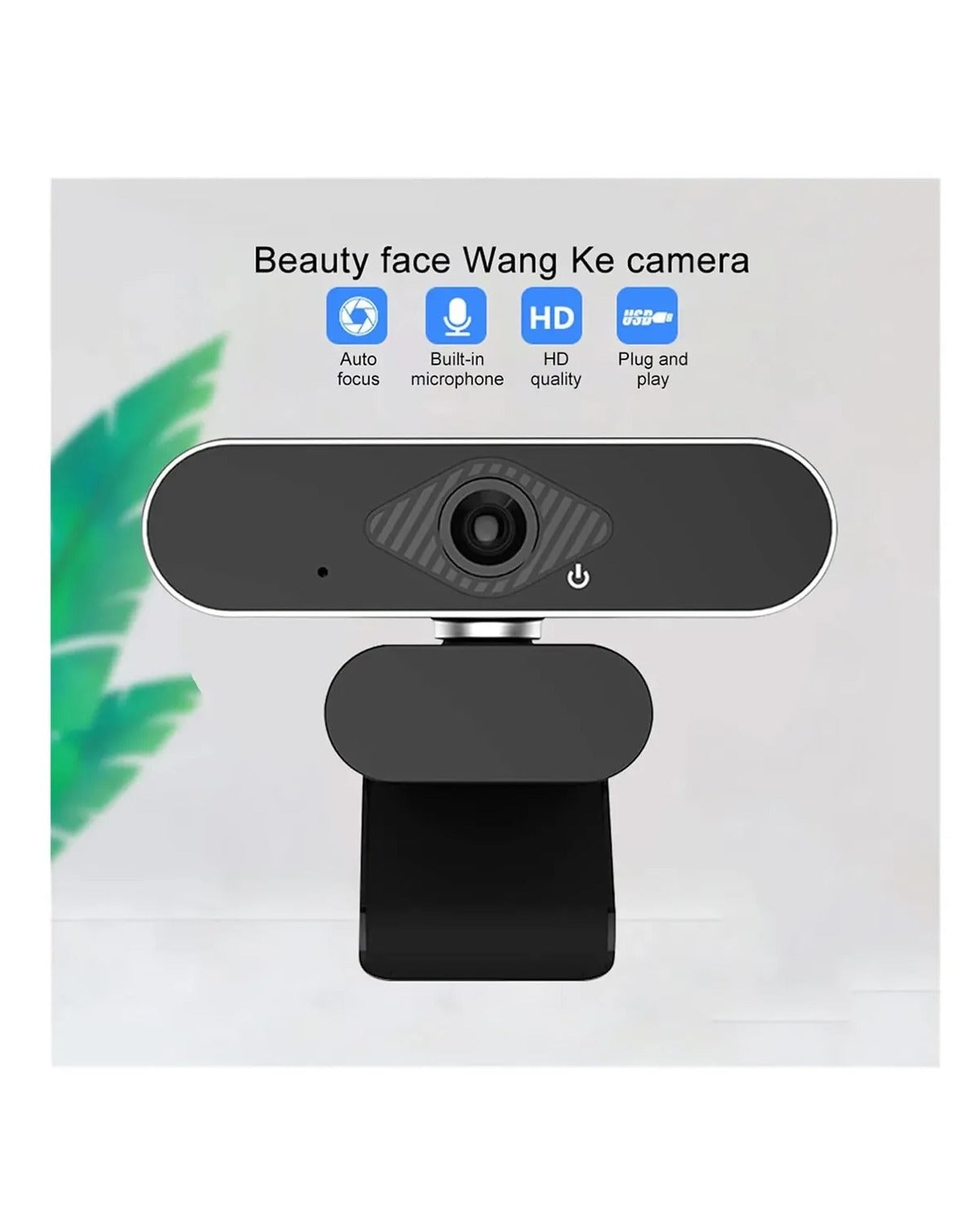 Camara Webcam 2k 2048x1080p Usb Con Mic Videoconferencia K32