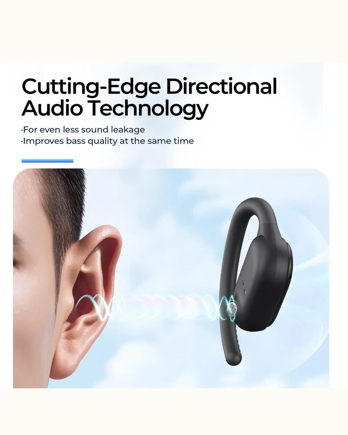 Audifonos Open Ear Inalambricos Conduccion Aerea Havit | 64h