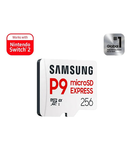 Tarjeta Micro Sdxc 256gb Samsung P9 Para Consolas N.switch 2