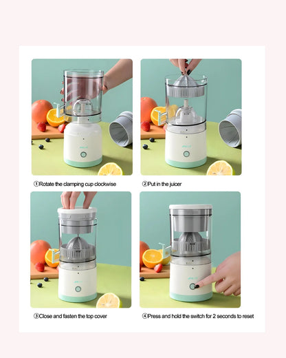 Exprimidor Automático De Frutas | Jugo Recargable