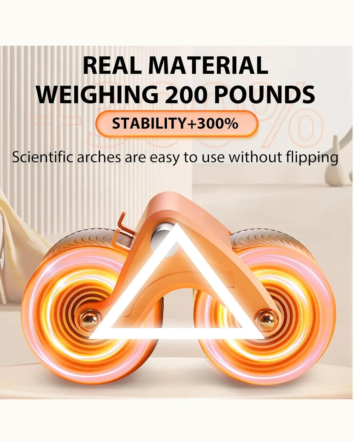 Rueda Para Abdominales Espalda Glúteos Y Pecho Con Contador