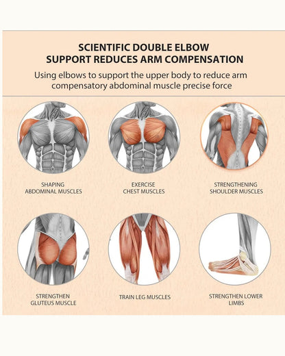 Rueda Para Abdominales Espalda Glúteos Y Pecho Con Contador