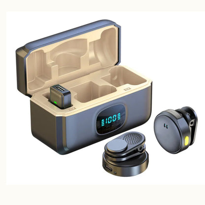 Microfono Solapa Inalámbrico Recargable Doblej5 iPhone Andro