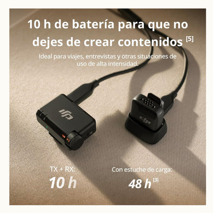 Dji Mic Mini (1 Tx + 1 Rx) Audio Profesional Y Compacto