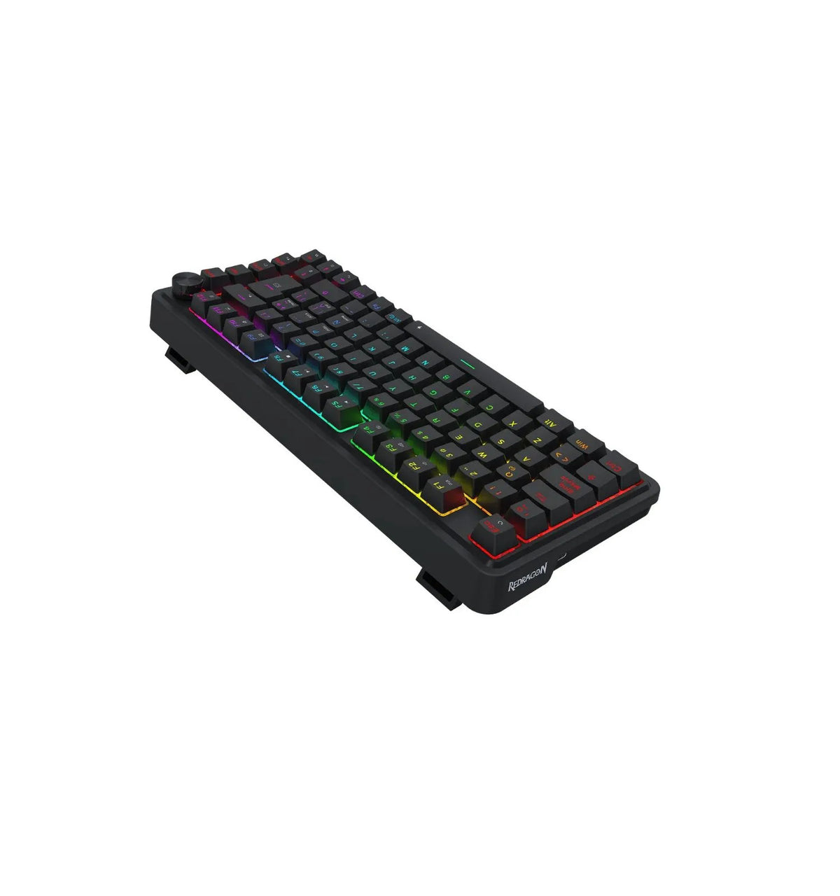 TECLADO GAMER REDRAGON UCAL MAGNETIC K673RGB-M