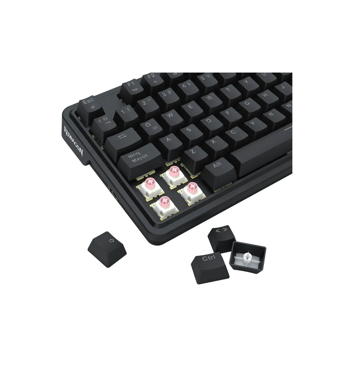 TECLADO GAMER REDRAGON UCAL MAGNETIC K673RGB-M