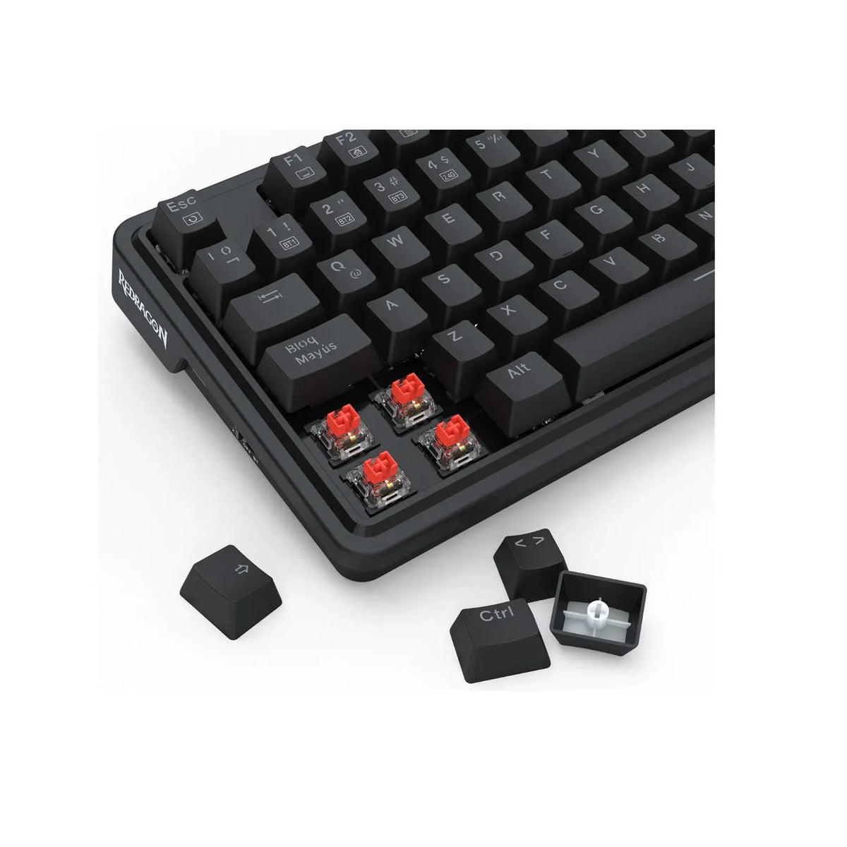 TECLADO GAMER REDRAGON UCAL PRO K673RGB-PRO INALAMBRICO