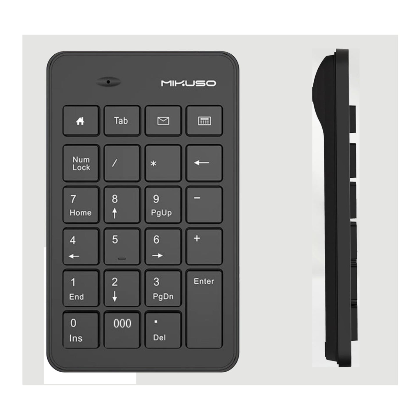 Teclado Numerico Inalambrico 23 Teclas Usb Mikuso Kb-w047