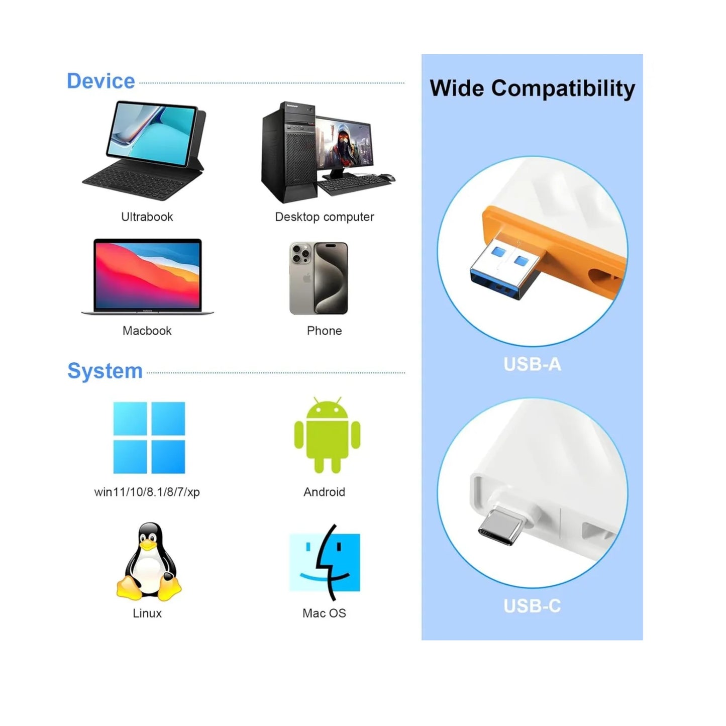 Lector De Tarjetas Memorias Cfexpress A /sd/ssd Win/mac/and