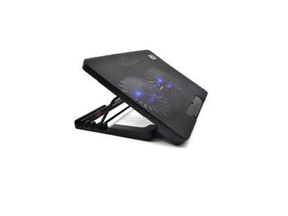 Base Refrigerante Doble Ventilador A2 | Silencioso | 2 Usb Color Negro