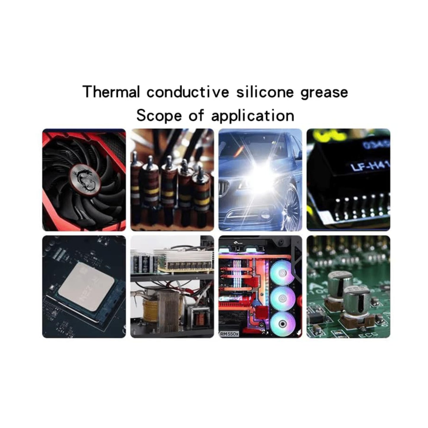 Pasta Crema Silicona Termica Alta Conduccion Hm706 | Dorada