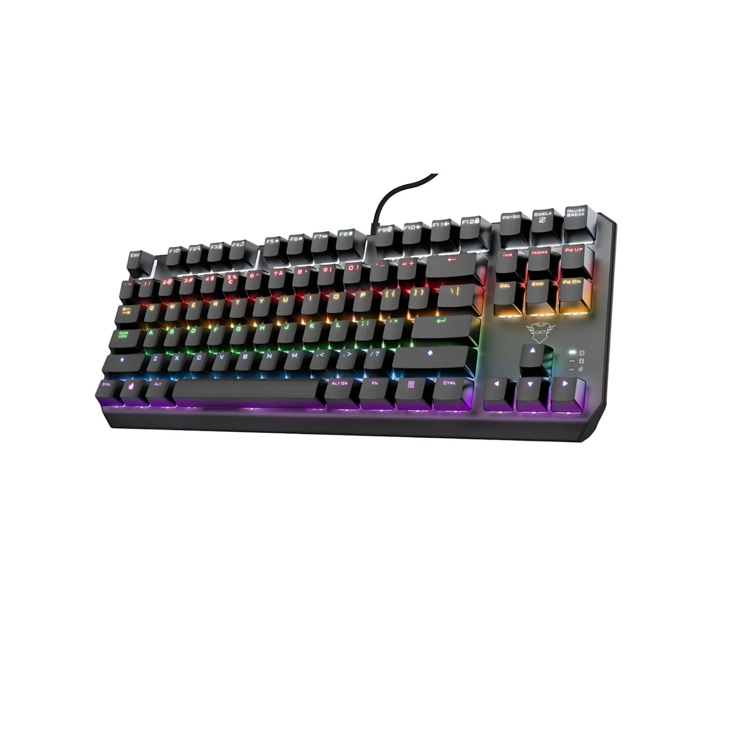 Teclado Mecanico Gamer Tkl Trust Gxt 834 Callaz Español Bk