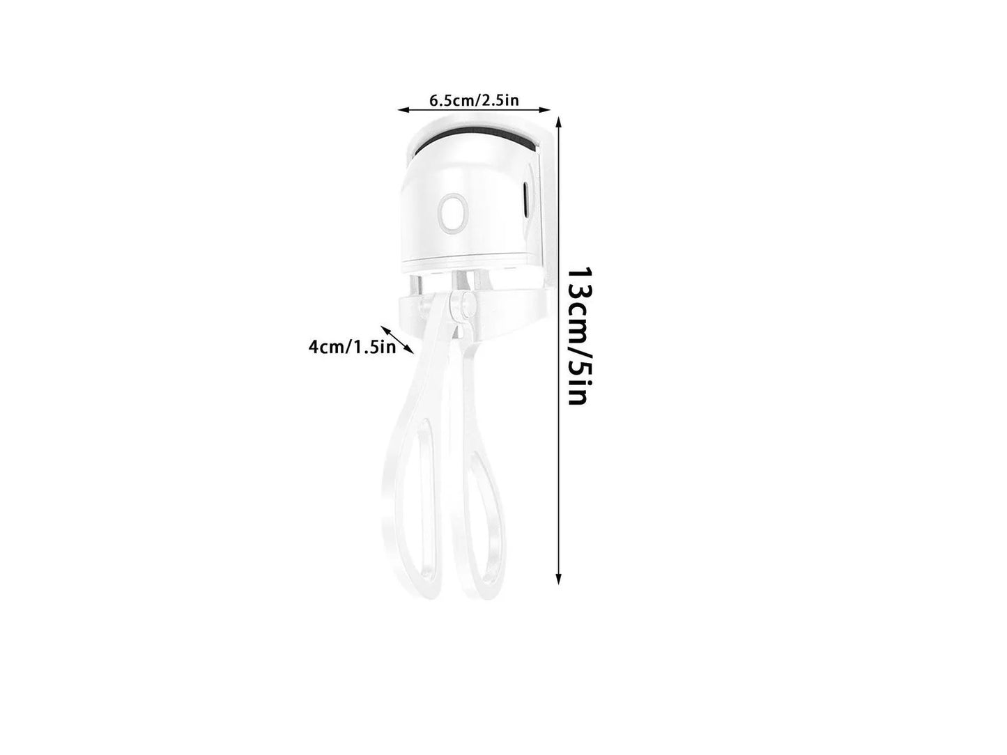 Rizador De Pestañas Genérica Rizador De Pestañas Térmico Eléctrico Color Blanco