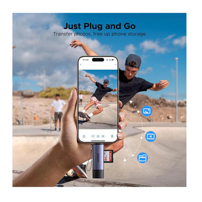 Lector De Tarjetas Sd Micro Sd Usb Tipo C Ugreen 3.0 5gbps