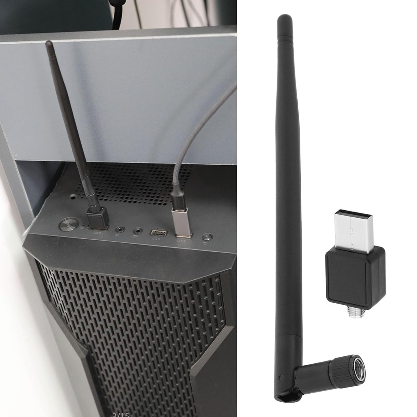 Adaptador Antena Wifi Usb 2.0 300mbp Antena De Alta Potencia