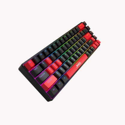 Teclado Mecanico Gamer 65% Switch Rojo Jedel Kl-141 68 Tecla