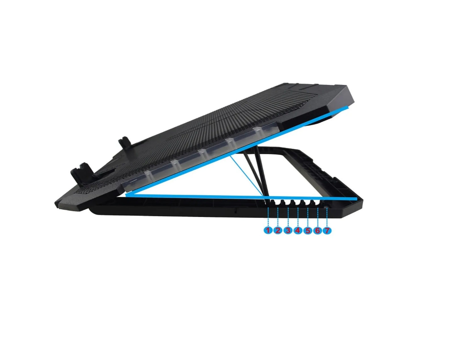 Base Refrigerante Gamer Led 2 Cooler / Soporte Para Portatil