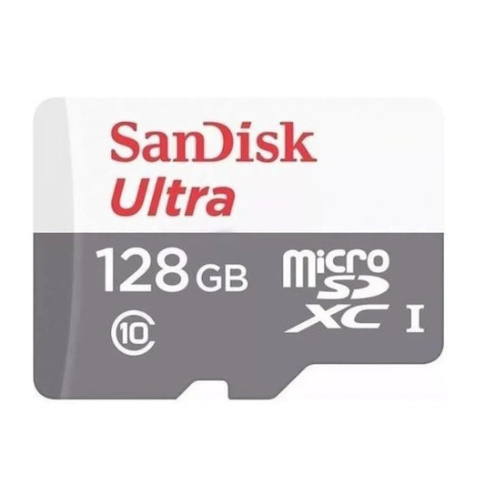 Tarjeta De Memoria Sandisk Ultra Con Adaptador Sd 128gb