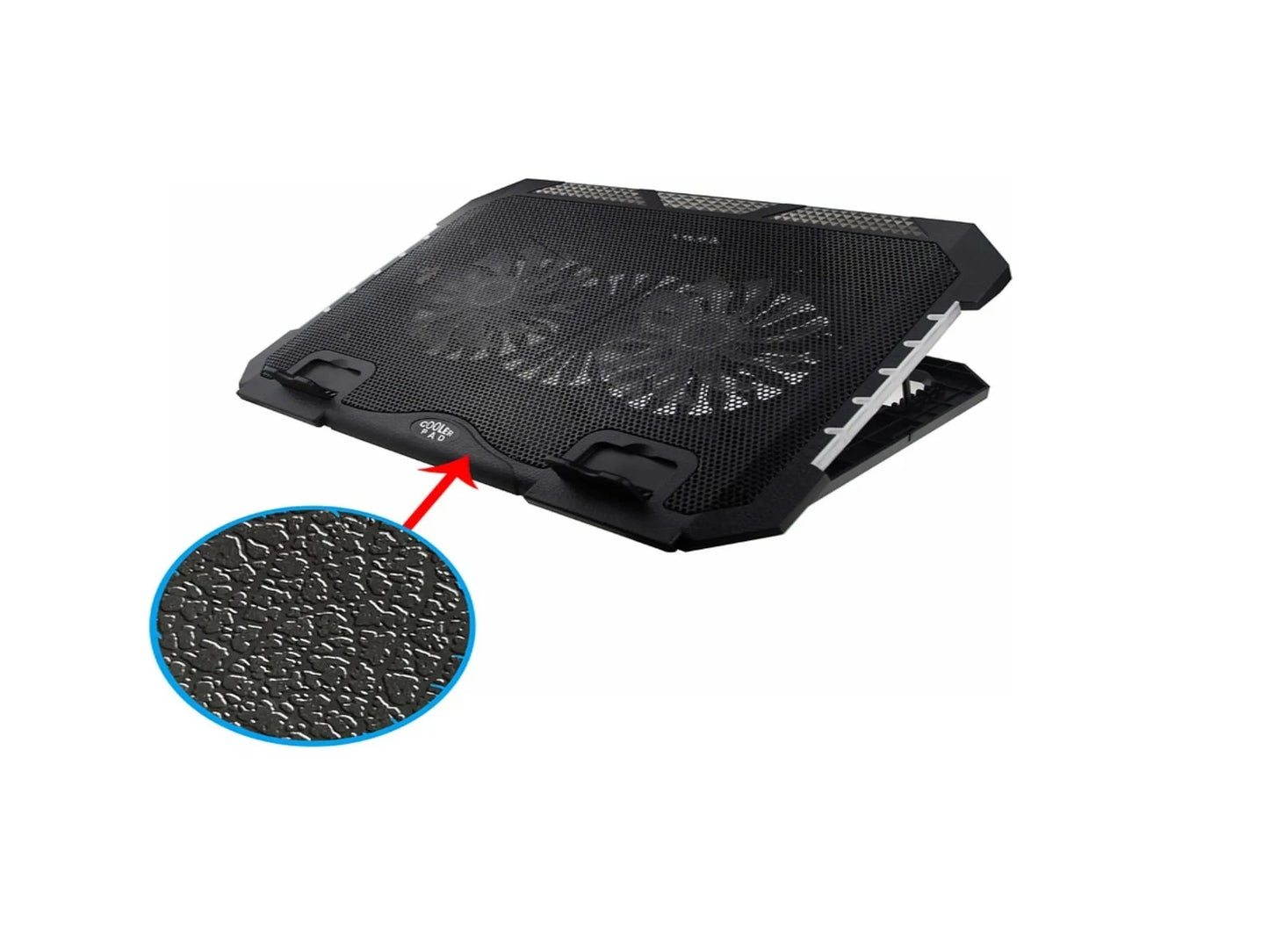 Base Refrigerante Gamer Led 2 Cooler / Soporte Para Portatil