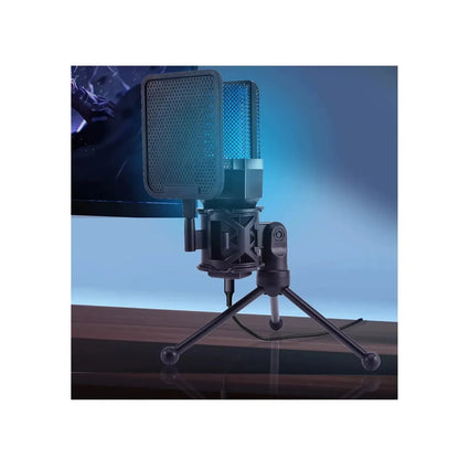Micrófono Condensador X1s Rgb Con Filtro Pop Usb Y Tipo C