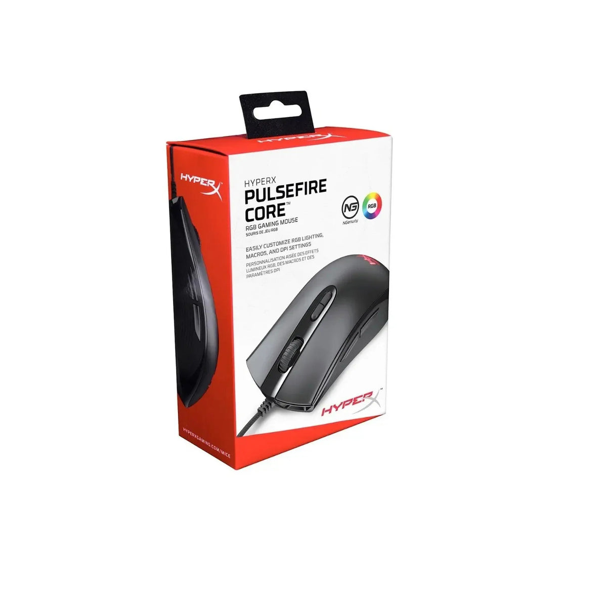 Mouse Alambrico 7 Botones Programable Hyperx Pulsefire Core
