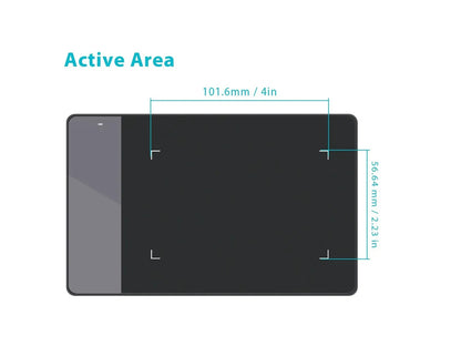 Tableta De Dibujo Digitalizadora 4 Pulgadas Huion 420 4k Lpi