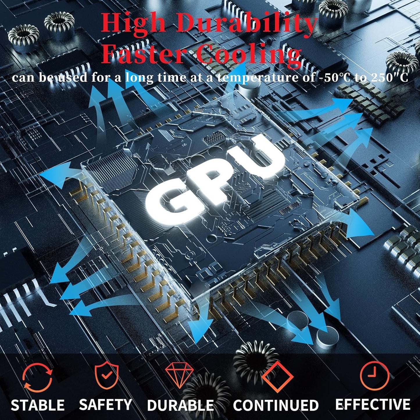 Pasta Termica Crema Refrigerante Disipadora Hy510 Tubo 20 Gr