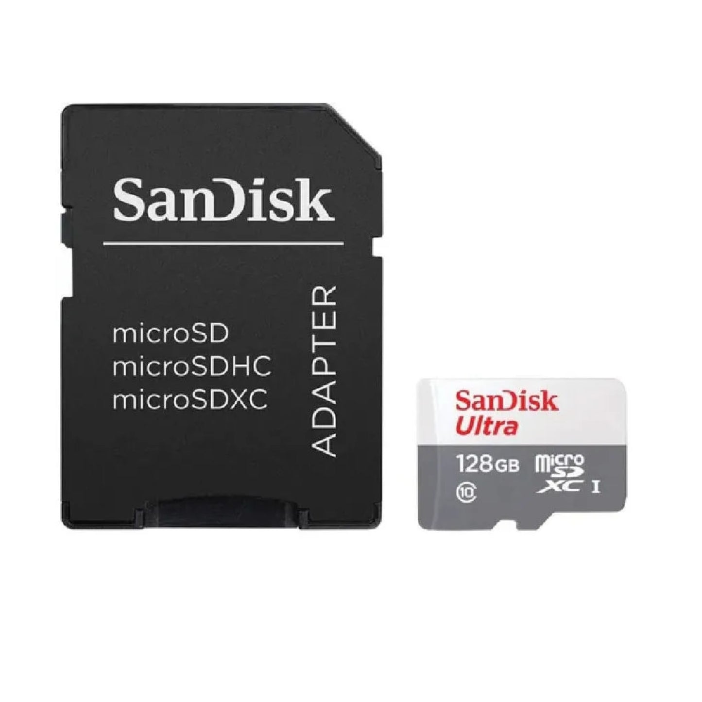 Tarjeta De Memoria Sandisk Ultra Con Adaptador Sd 128gb