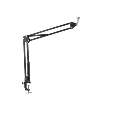 Brazo Soporte Para Microfono Multifuncional | Flexible Negro