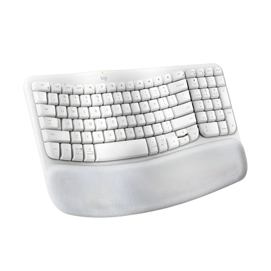 Teclado Ergonomico Inalambrico Logitech Wave Keys | Reposama