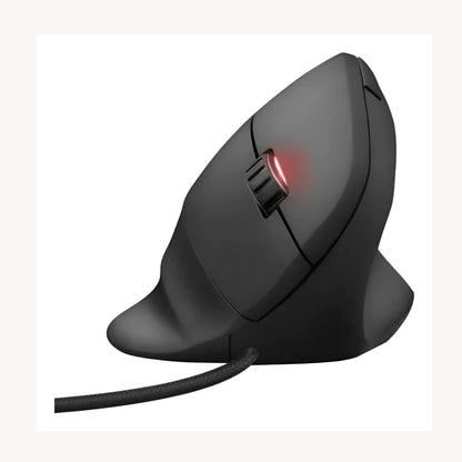 Mouse Gamer Vertical Trust Rexx Gxt 144 Negro