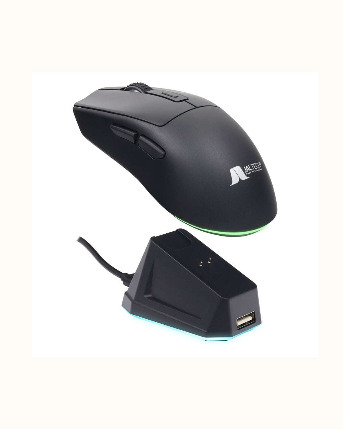 Mouse Ratón Gamer Inalámbrico 2.4hz 2 Bt + Base Gm10335