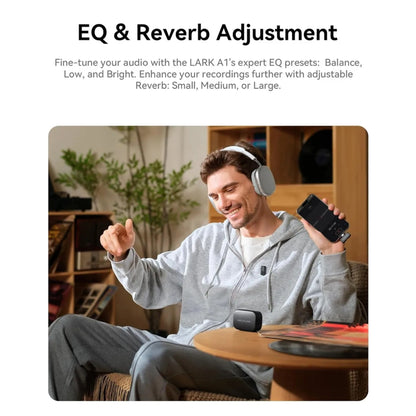 Microfono De Solapa Lavalier Inalambrico | Hollyland Lark A1