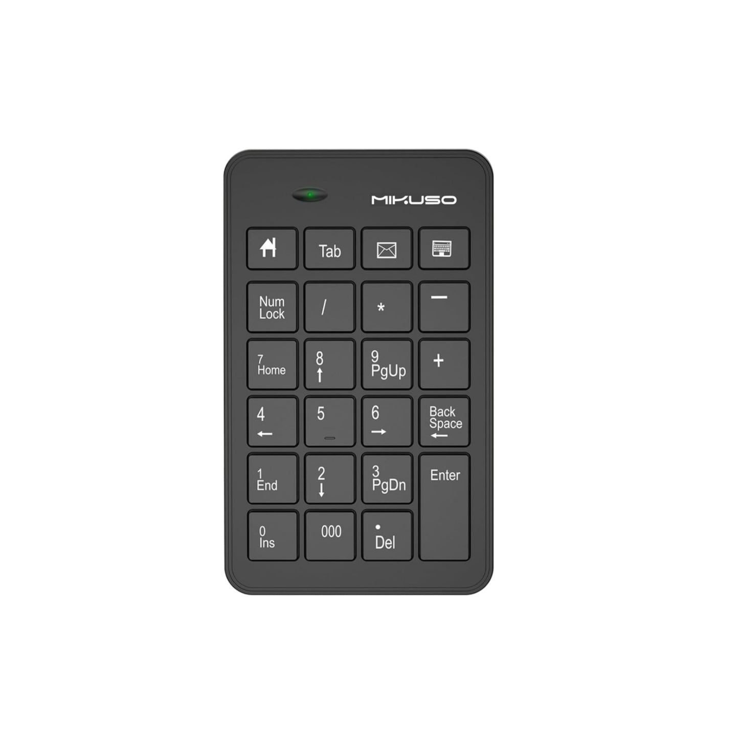 Teclado Numerico Inalambrico 23 Teclas Usb Mikuso Kb-w047